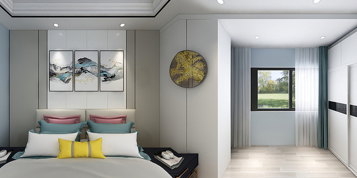 ZH远国-单身公寓套房一-装修设计方案