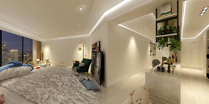 默小小凡-现代纯白极简风-副本-副本-装修设计方案