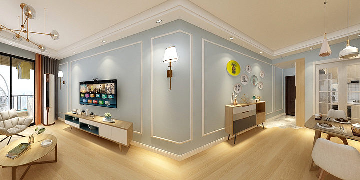 微尔设计-幸福汇2-1401付生-副本-副本-副本-装修设计方案