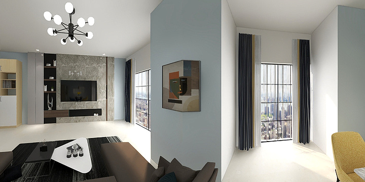 半岛FBY设计-陈晓娇一层-装修设计方案