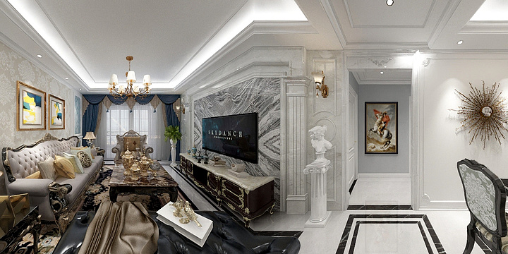 正海装饰李双-明发国际业勤园-装修设计方案