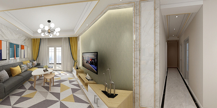 前沿装饰设计-麻城户型01-副本-装修设计方案