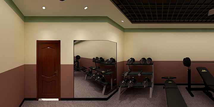 阳光空间设计师-四楼装修方案-装修设计方案