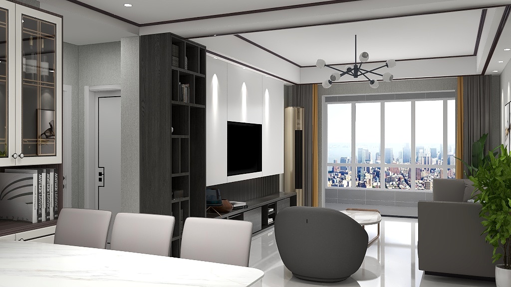 惠格帮装饰-龙泉山庄-装修设计方案