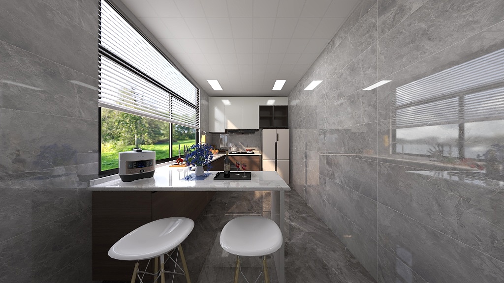 IliuliuI-别墅厨房-装修设计方案