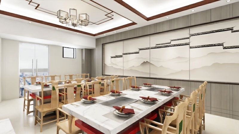 宇堂-和威月光海岸餐厅-装修设计方案