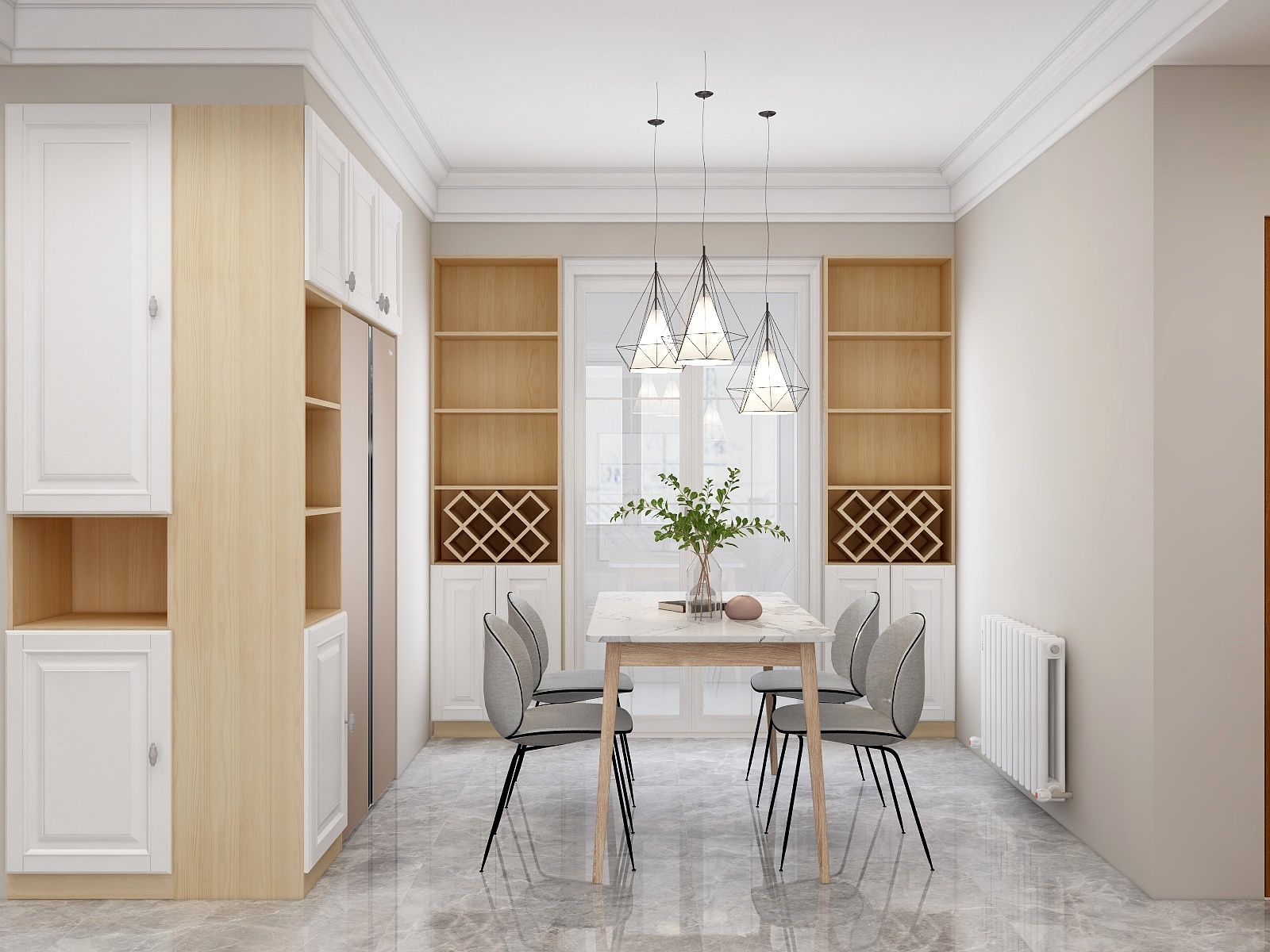 庭川装饰-115平方现代简约风格-装修设计方案