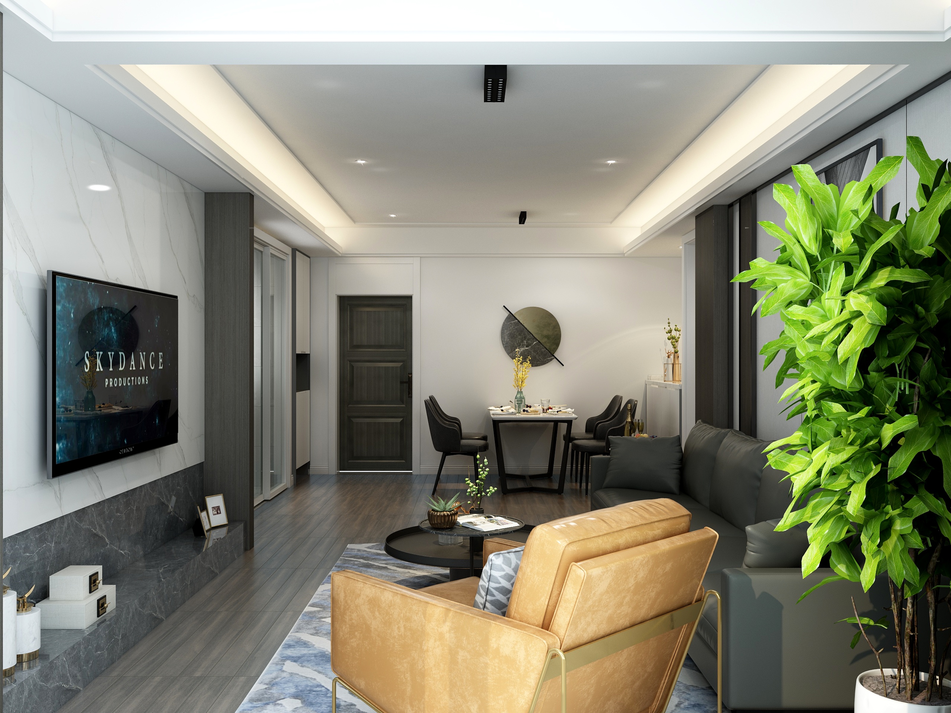 一竖三横-幸福里68栋-装修设计方案