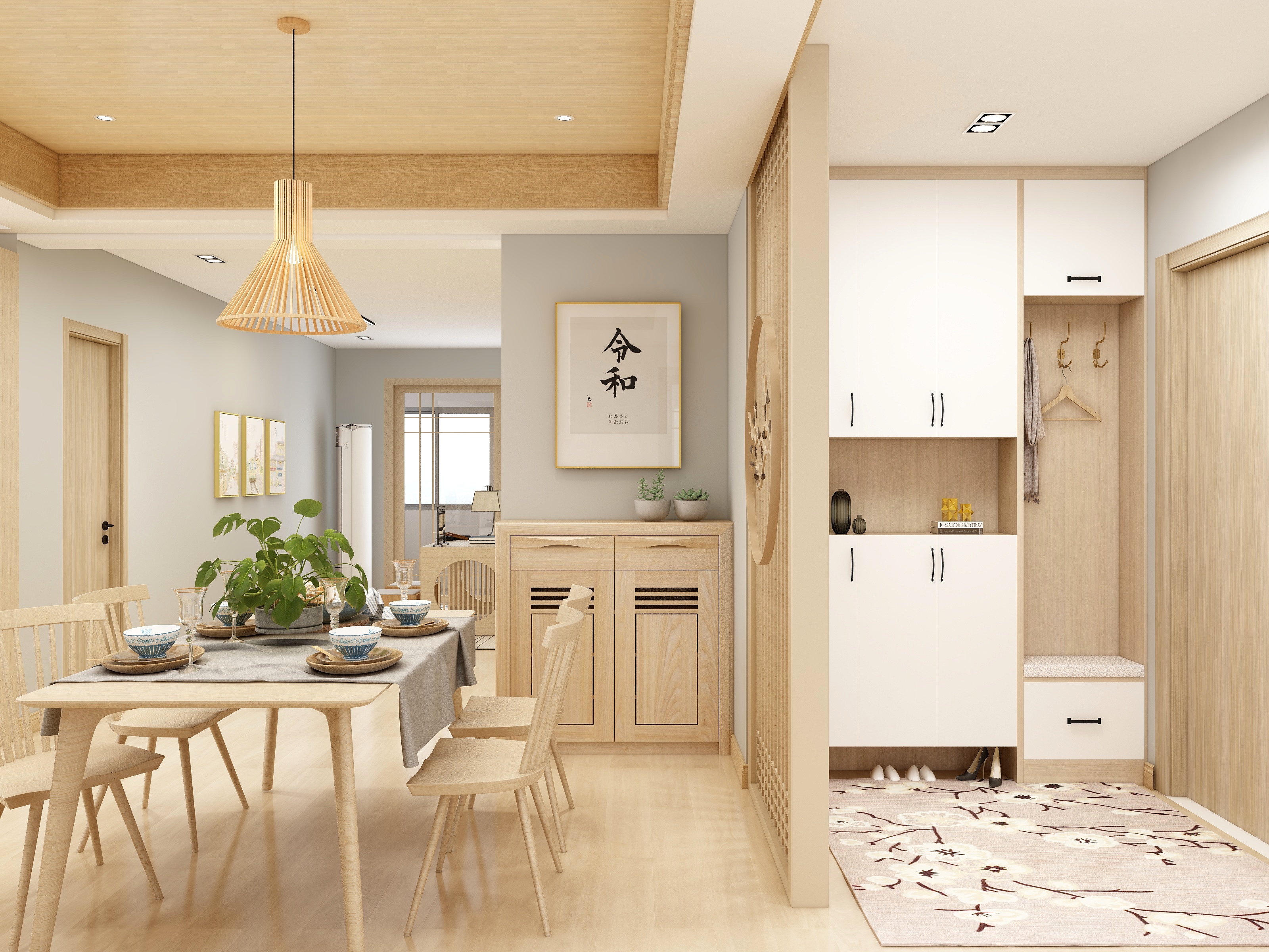 政泰设计方-日式简约-装修设计方案