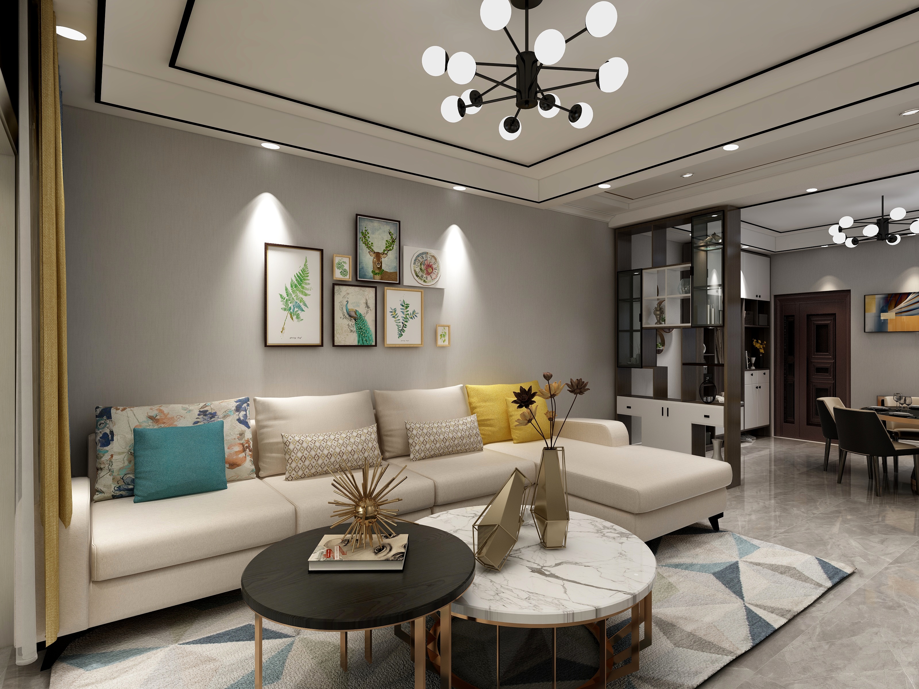 室内设计师欢子-长兴园9号楼-装修设计方案