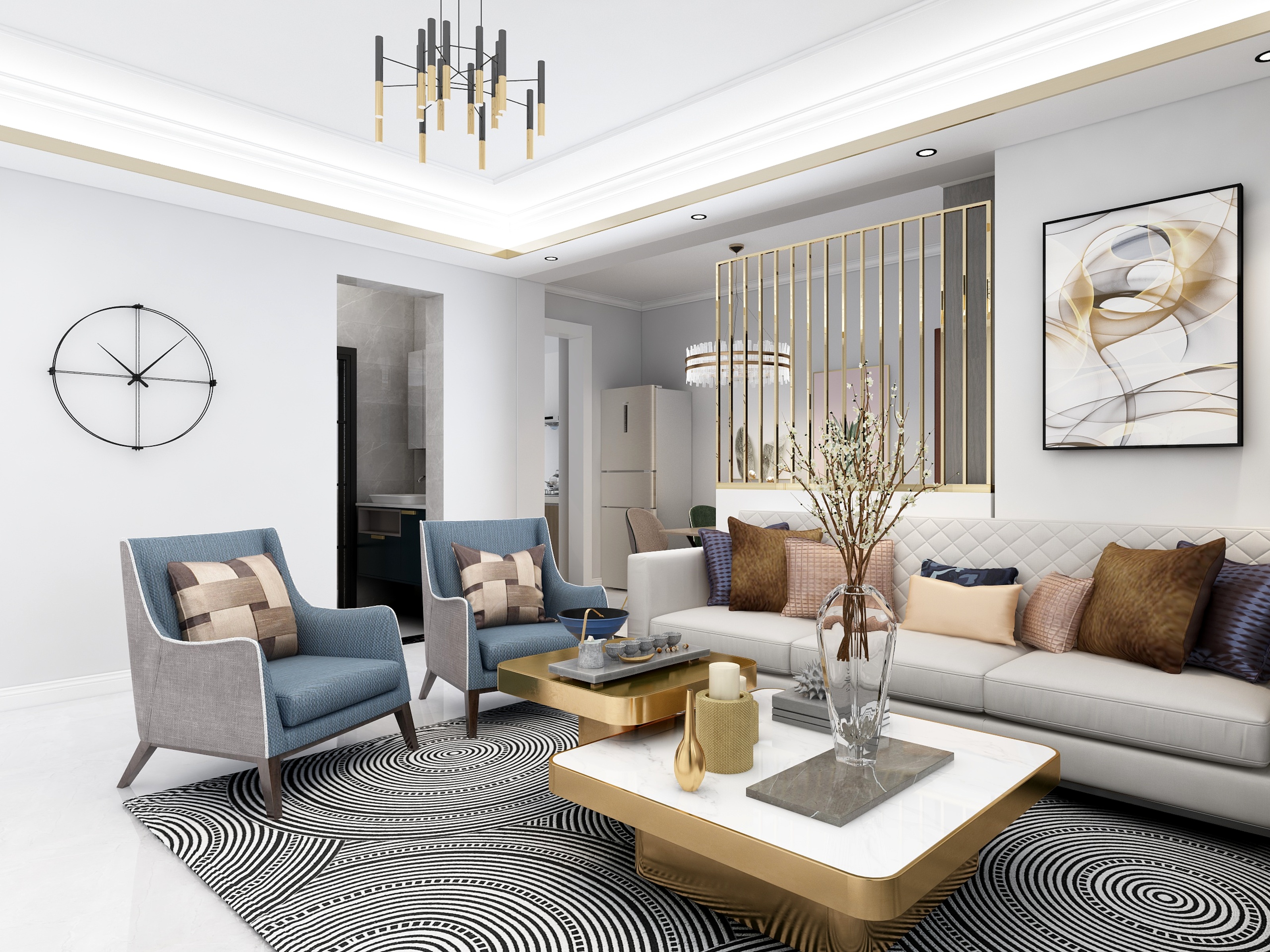 装修100-宏盛现代城11-装修设计方案