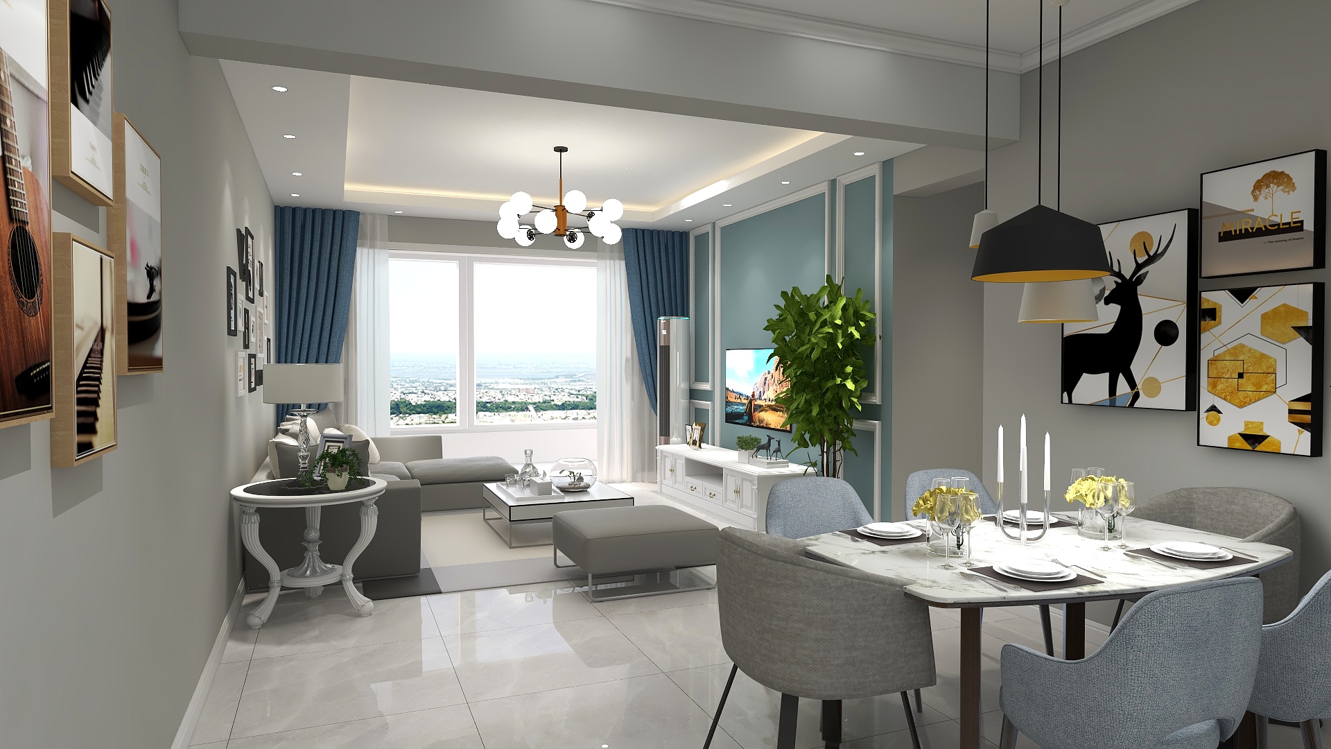 筑上装饰冰峰-湖畔华庭-装修设计方案