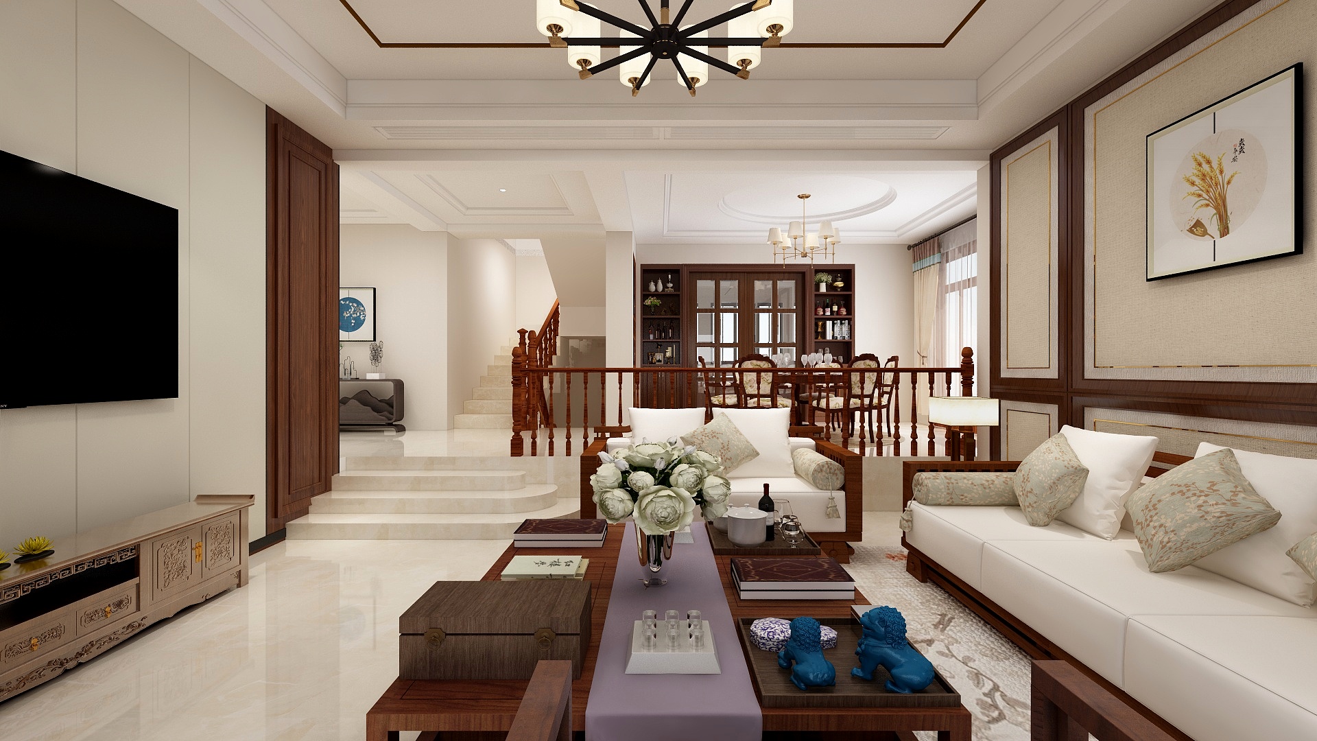 大衍空间设计-浮烟山4月23量尺-装修设计方案