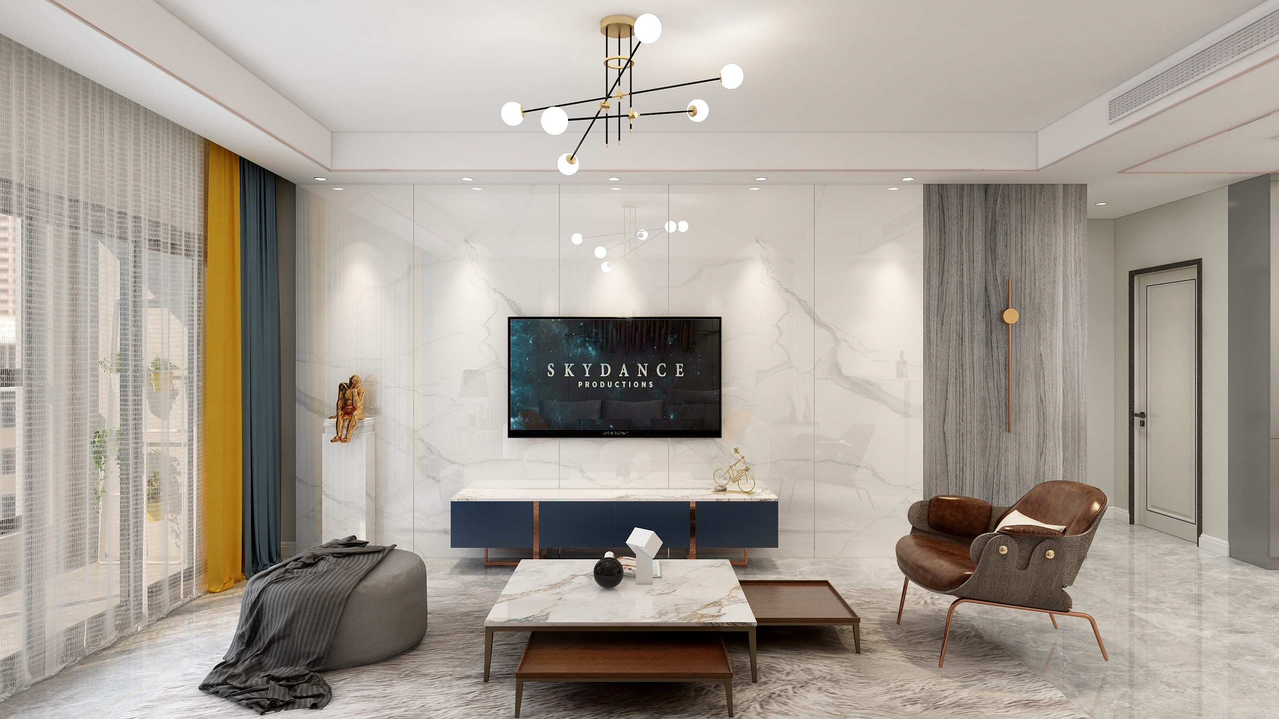 陈伟波-轻奢-都市-装修设计方案