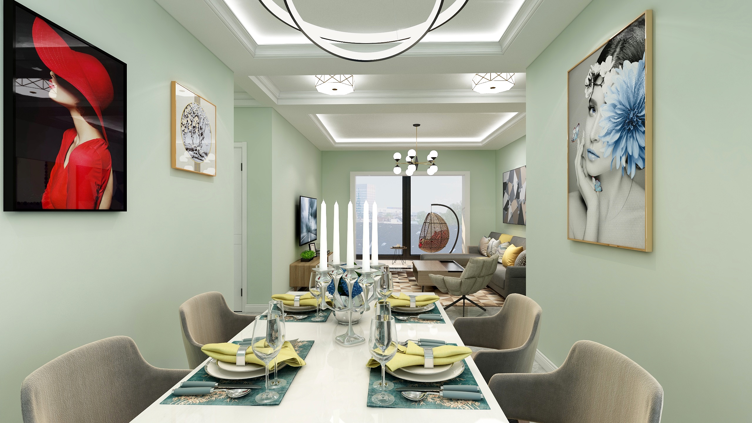 MissBen-阳光里-装修设计方案