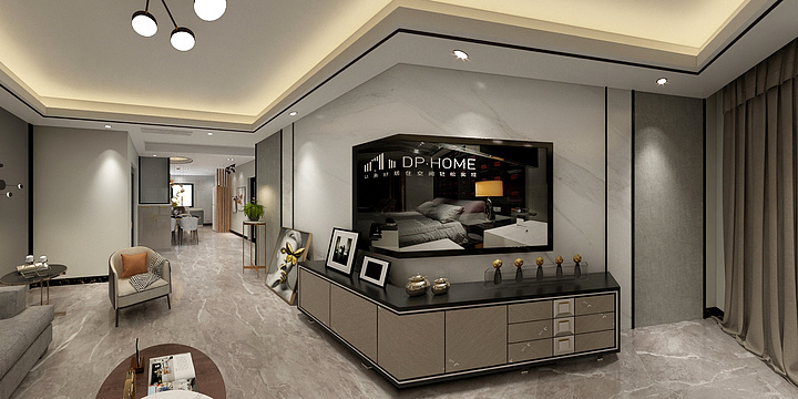 蓦然w-阳明国际酷家乐-装修设计方案