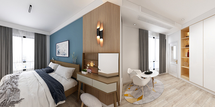 汪小玲-北欧轻奢-装修设计方案