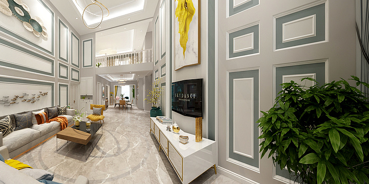 金牌装饰xezT-蔓海华庭8-1-装修设计方案