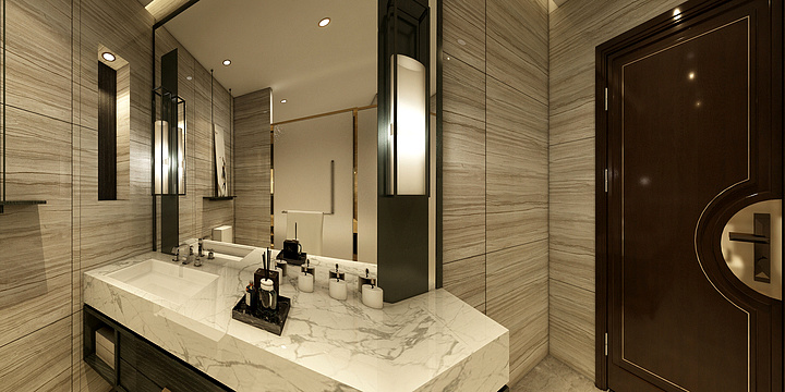 CreepingUp-新中式套房-装修设计方案