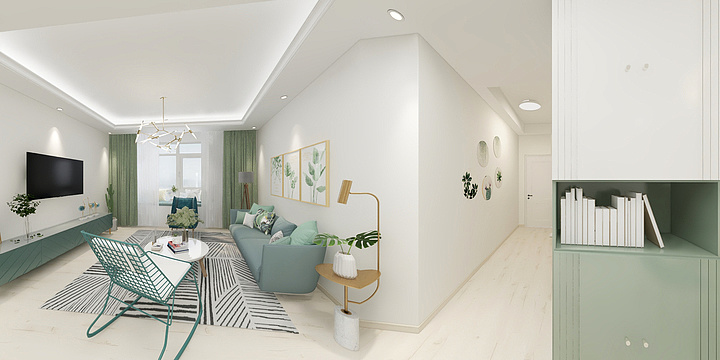 tgx13666957620-清新淡雅-装修设计方案