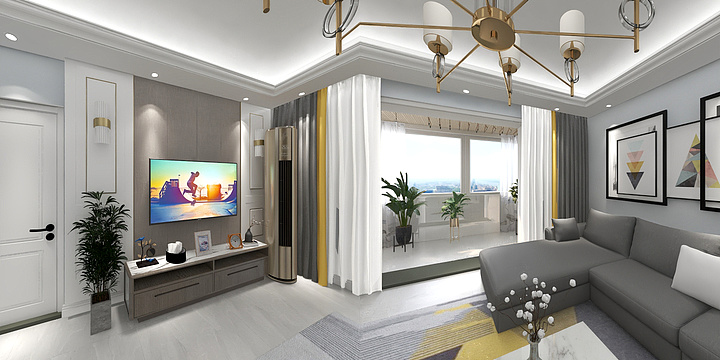 设计师郭谦-锦绣家园-装修设计方案