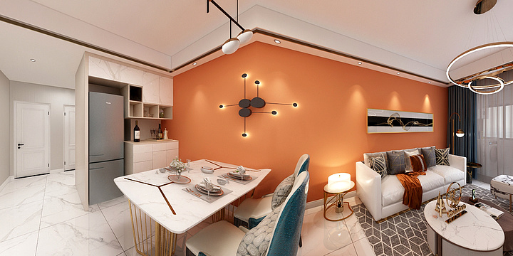 喜所-溪岸景园70#904-装修设计方案