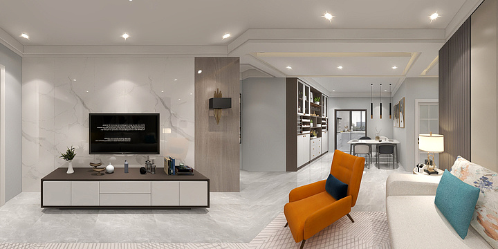 四川蕴米家具有限公司-现代简约-装修设计方案