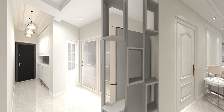 装饰设计杜超-雨露花园-安置小区-装修设计方案