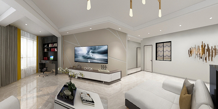 名扬世佳装饰王茂-鼎晟22-502-装修设计方案