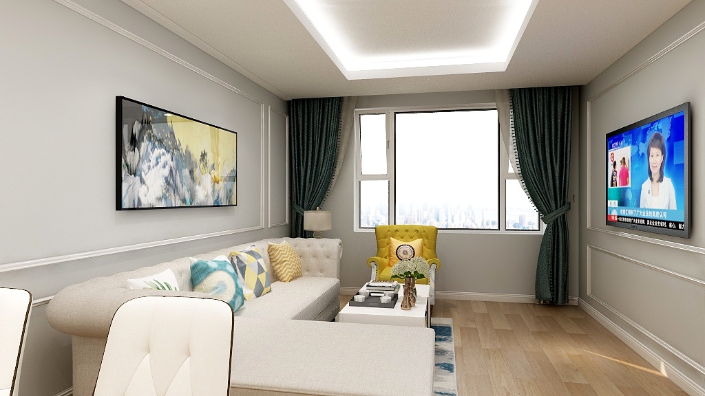 神灯丫-世界冠军103㎡-装修设计方案