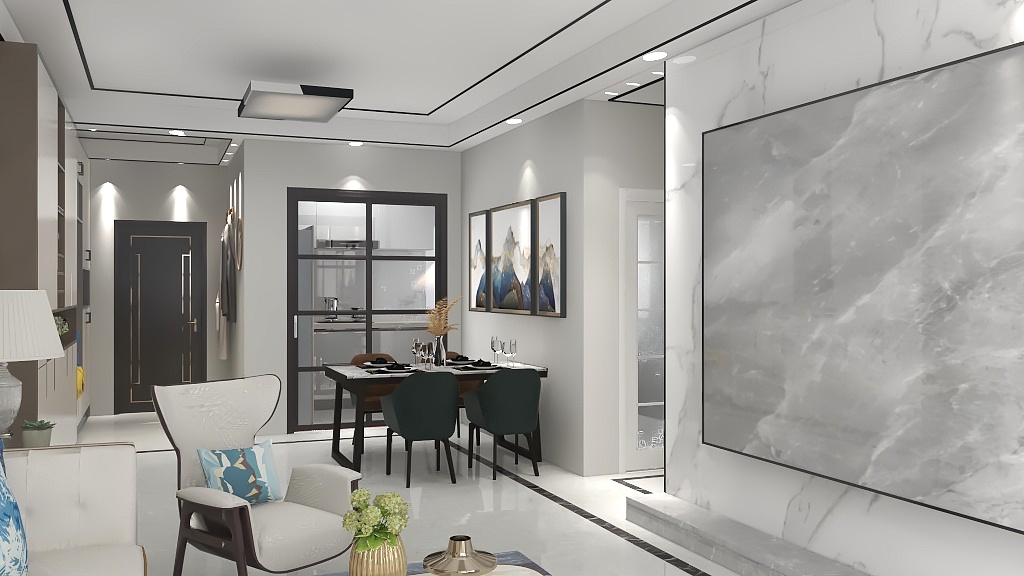 筑美装饰设计师-安天幸福里-装修设计方案