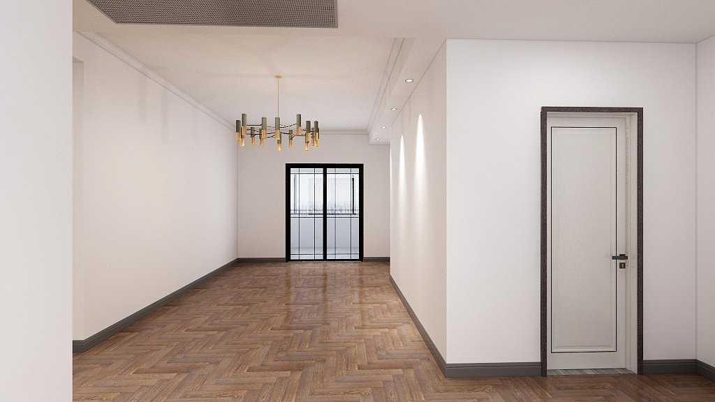 设计师李翔-爱家名校华城-装修设计方案