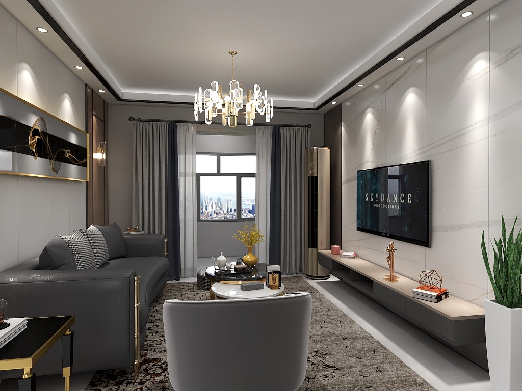 全案定制设计师丶赵引-天富景苑-装修设计方案