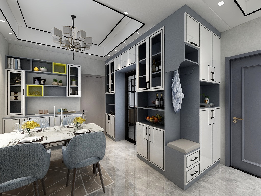 曾凡苏-瑞和园89.50㎡B户型3室2厅1卫-装修设计方案