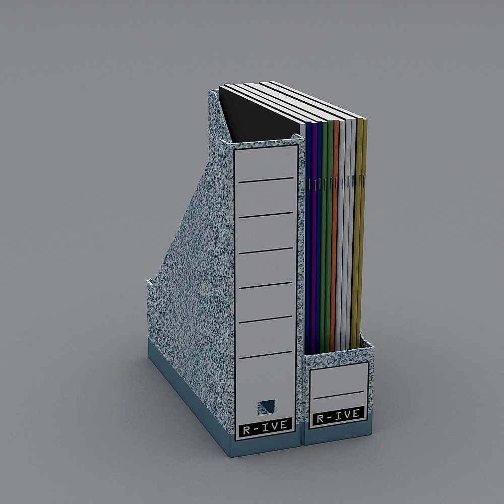 文件架-123D模型