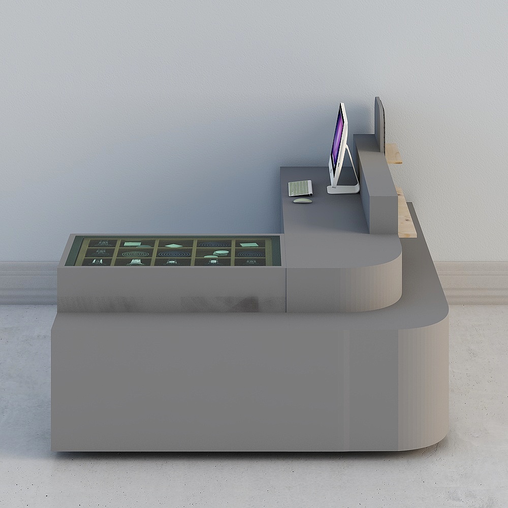 收银台3D模型