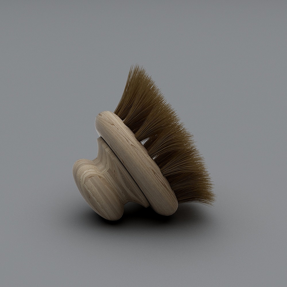 刷子3D模型