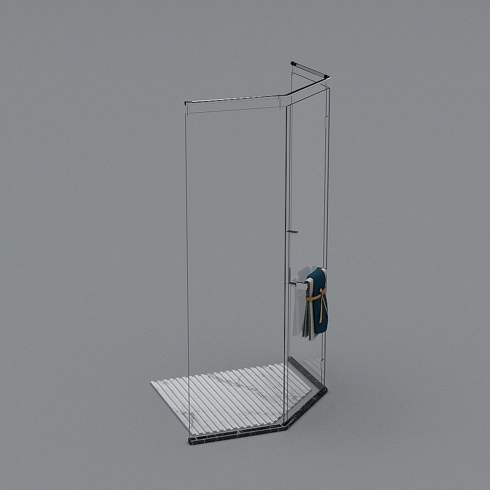 淋浴房3D模型
