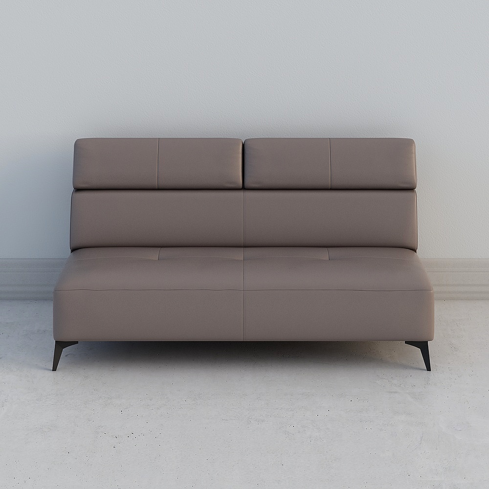 f10(无扶手三人位)沙发3d模型