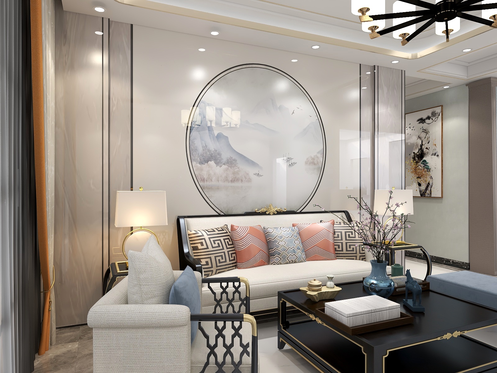 企业号4JtHG-菏泽天润城28#新中式-装修设计方案