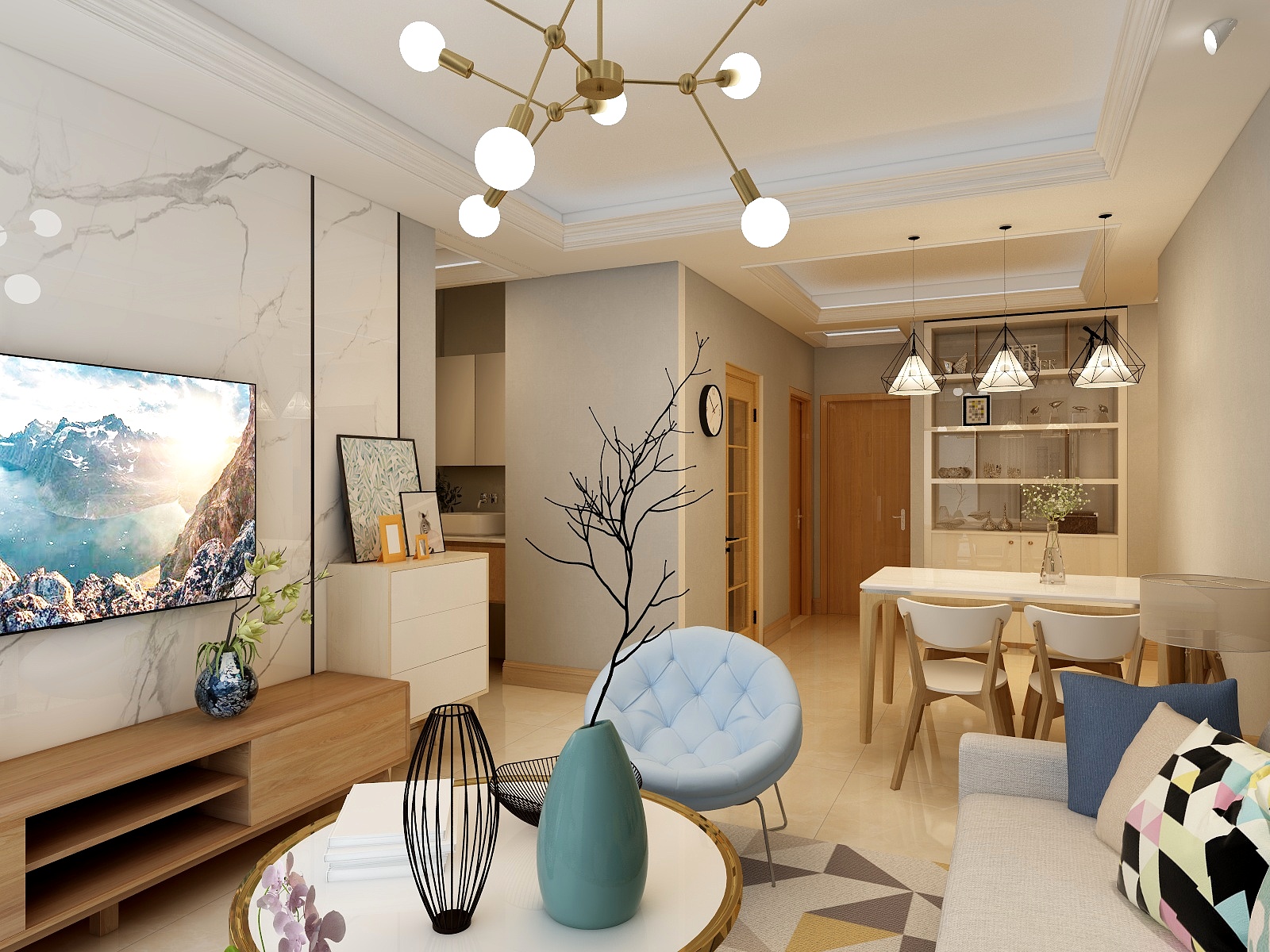 肥快乐-新城樾府15-2604专属-装修设计方案