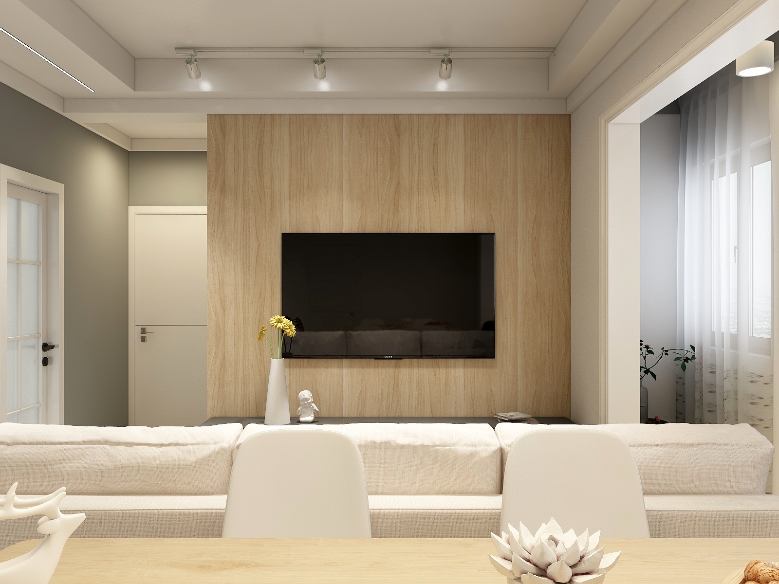 Caiat-瑞和园89.50㎡B户型3室2厅1卫-装修设计方案