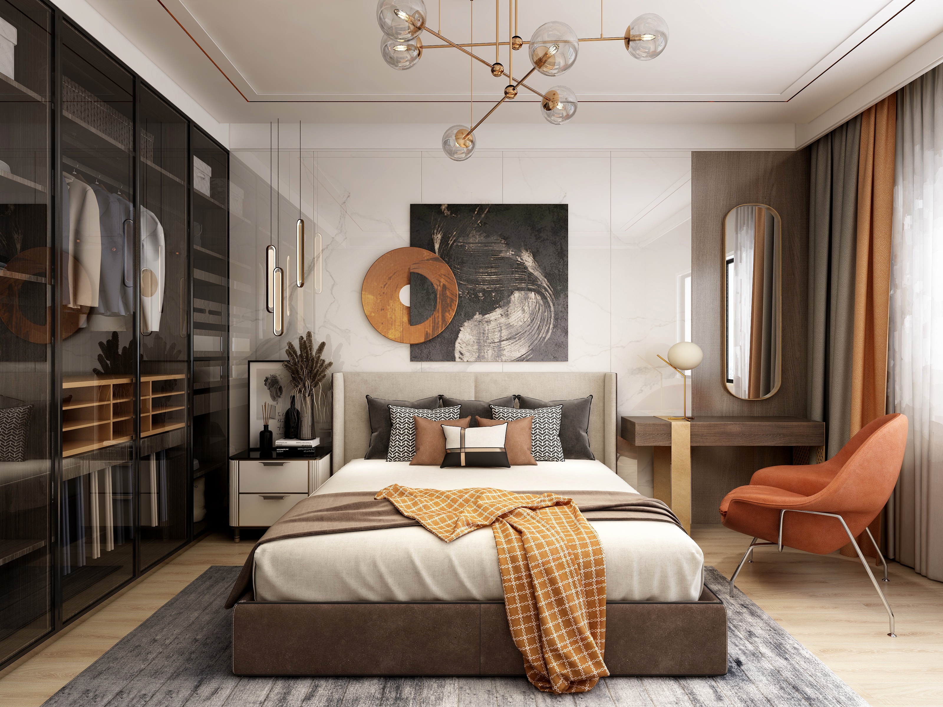 L李清雅-绅士橙-装修设计方案