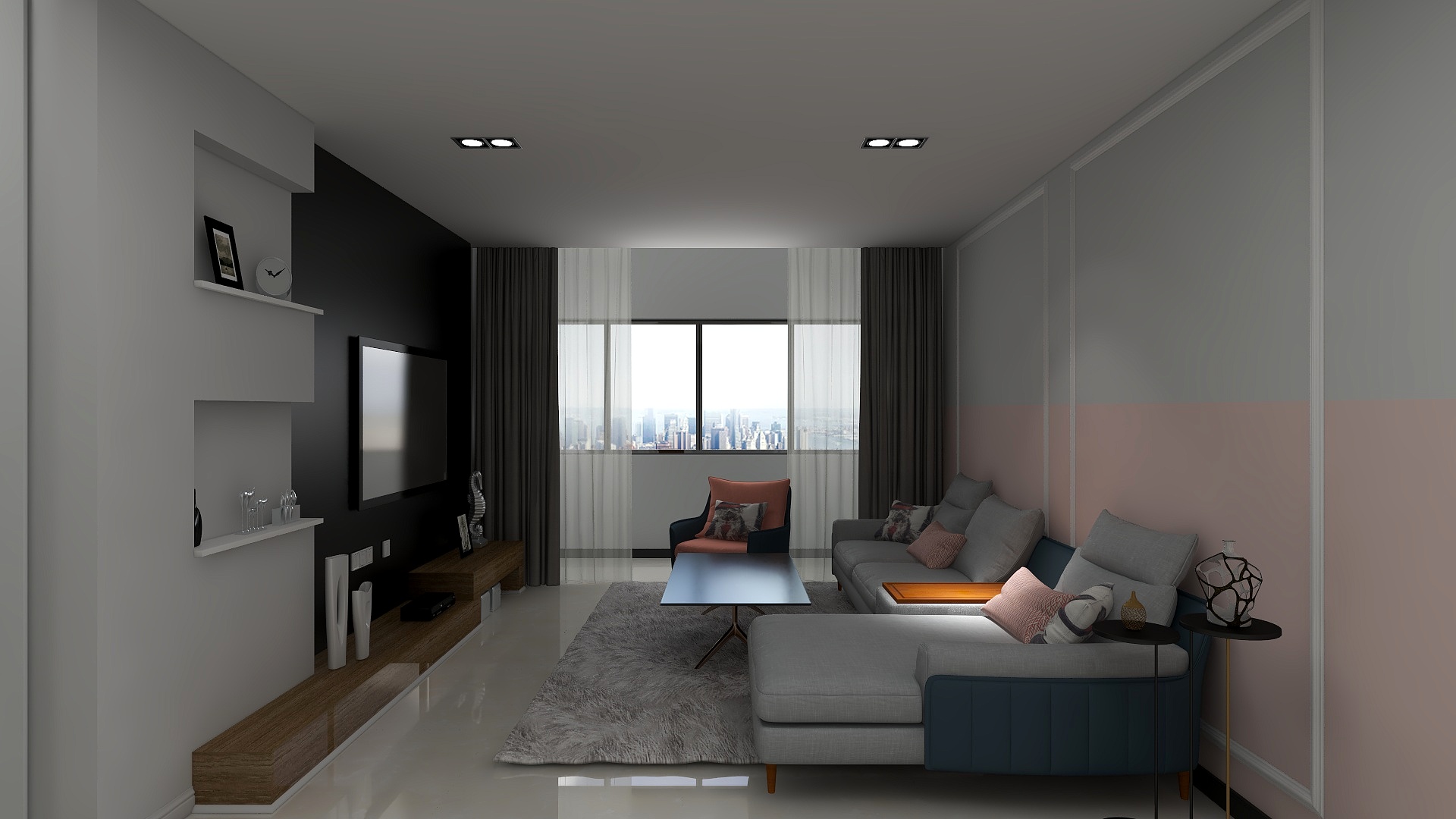 生活咖-美的城22-1-1801-装修设计方案