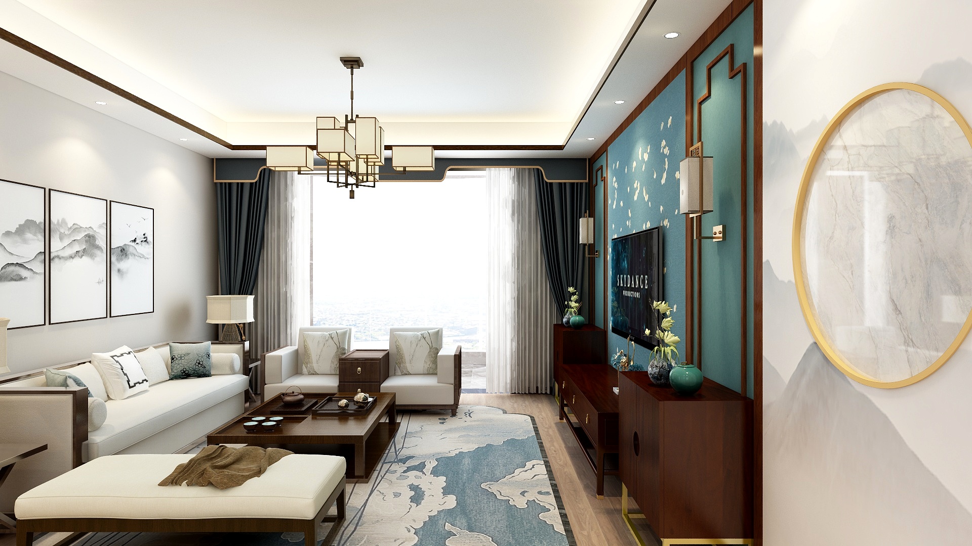 十一境剑仙-新中3室-装修设计方案