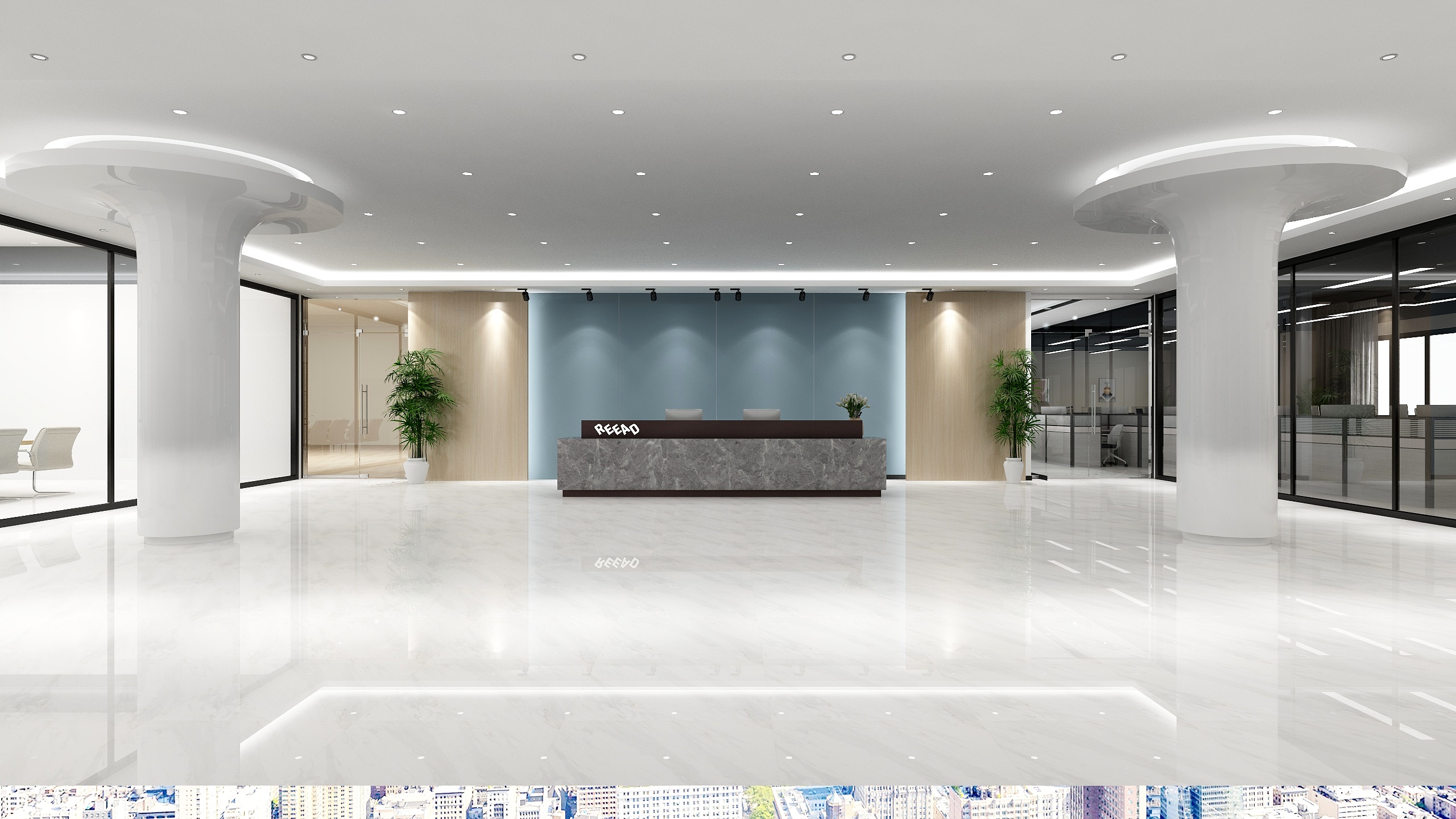 墨意设计-台德办公室-2-装修设计方案