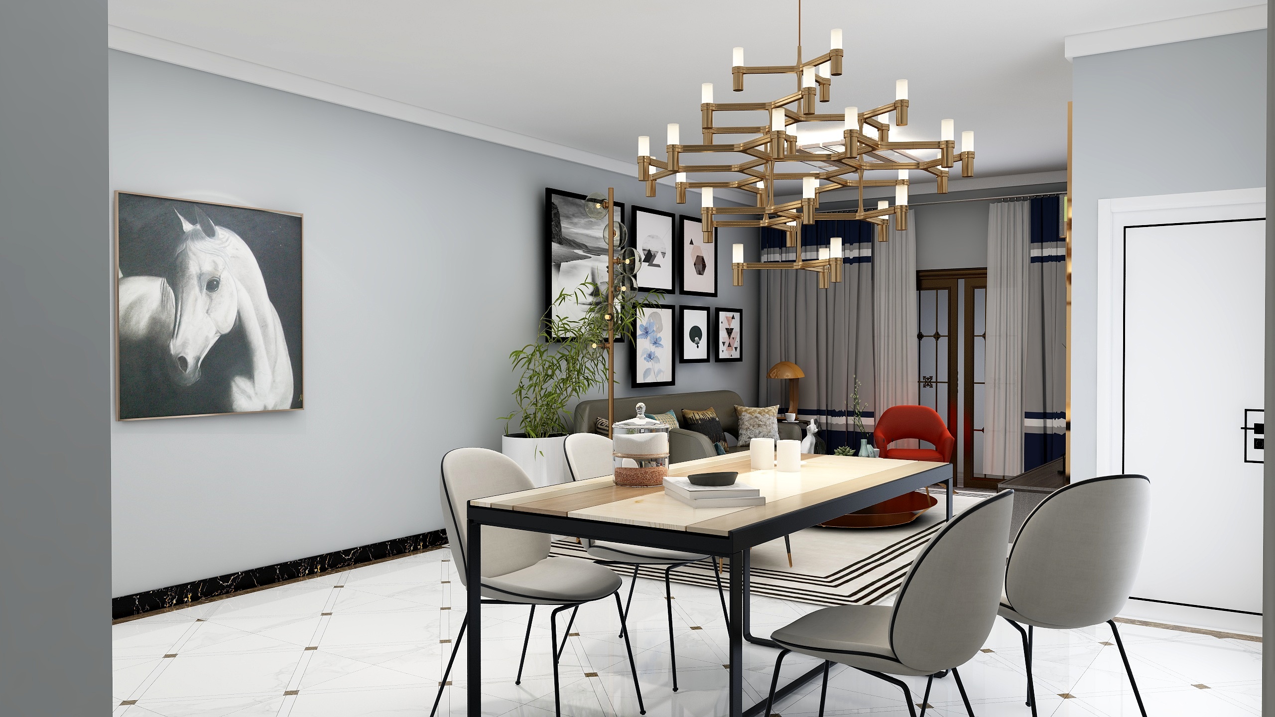 毒蜂-简约现代风格-装修设计方案