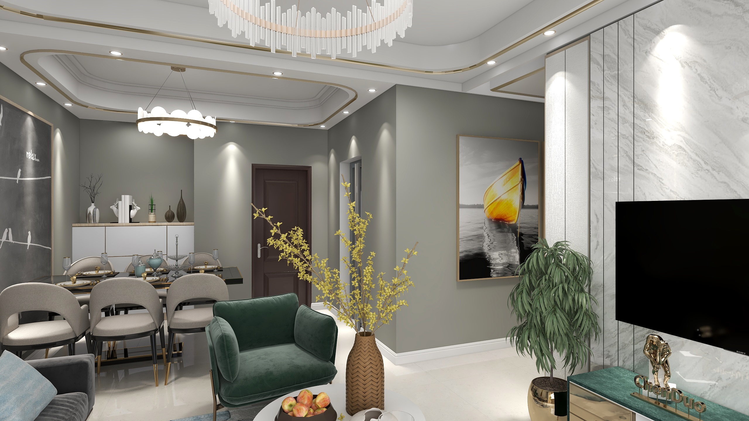 火柴人设计-中海寰宇天下-装修设计方案