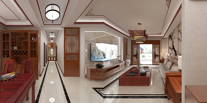 设计师田寅-中式方案-装修设计方案