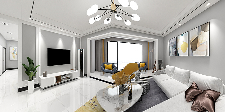 生活设计吧-涧桥一期小陈哥雅舍-装修设计方案